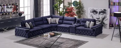 Produktbild von Ecksofa L Form Couch Chesterfield Möbel Sofa Design Möbel Italien Wohnlandschaft