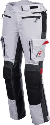 Produktbild von Rukka Madagasca-R Motorrad Textilhose, hellgrau/schwarz, 52