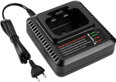 Produktbild von Ersatz-Ladegerät für 36V-Akku von Black & Decker, geeignet für Akku-Tools