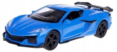 Produktbild von Welly Chevrolet Corvette Z06 2023 Modellauto 1:34 Blau