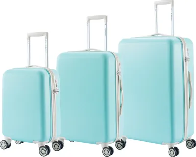 Produktbild von Kofferset Star-Maxx Grün mit TSA-Zahlenschloss, 4 Rädern und Trolleysystem, 96/65/35 Liter