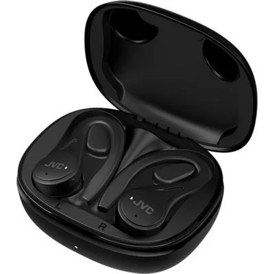 Obrázek produktu pro JVC HA-EC25T, True Wireless Stereo (TWS), 20 - 20000 Hz, Hovory/hudba, 6,8 g, Sluchátka s mikrofonem, Černá