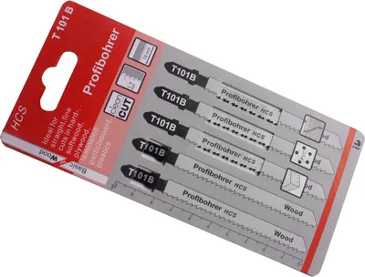 Produktbild von 5x Stichsägeblätter Sägeblatt für Holz (fein)