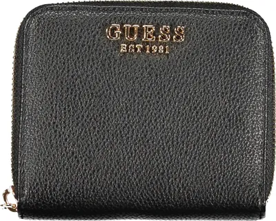Produktbild von Elegante Damen Geldbörse in Schwarz mit Reißverschluss und Kartenfächern