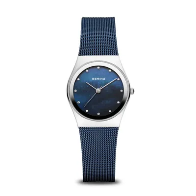 Produktbild von Bering Damen Uhr Armbanduhr Slim Classic - 112927-307 Meshband