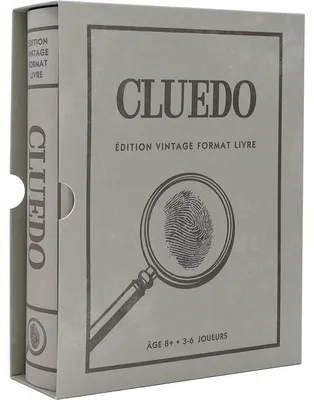 Image de Cluedo Édition Vintage Format Livre, Jeu de Société Megableu, Dès 8 Ans
