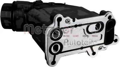 Produktbild von METZGER 2370106 Ölfiltergehäuse Gehäuse für BMW 3 Touring (E91) 3 Limousine (E90) 1 Schrägheck (E87) 5 Limousine (E60) 5 Touring (E61) X3 (E83)