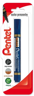 Zdjęcie produktu dla Marker permenentny z okrągłą końcówka N850 niebieski 1 szt.