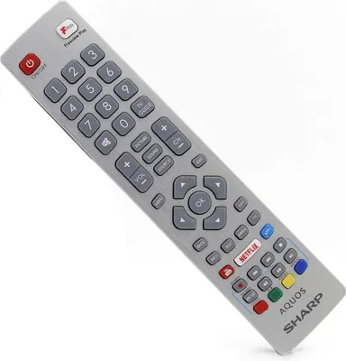 Produktbild von Original Sharp TV Fernbedienung SHW/RMC/0121 für Aquos UHD 4K Smart 3D TV