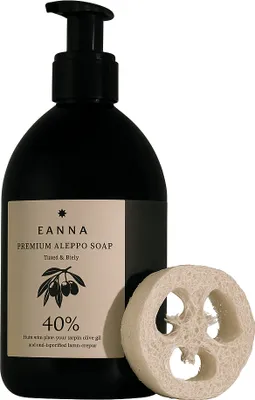Produktbild von Eanna - Aleppo Flüssigseife - 40% Lorbeeröl - Nährt