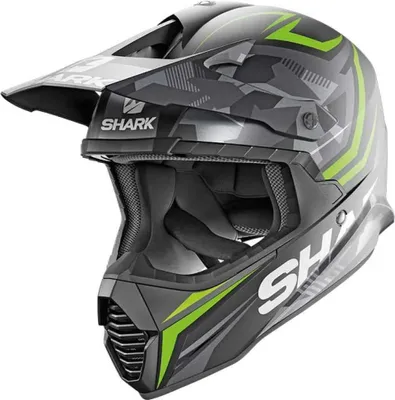 Produktbild von Shark Varial Tixier Offroad-helm Grau S Grau S