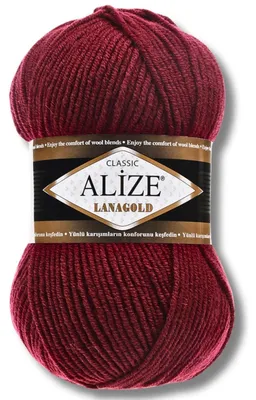Produktbild von Alize 1x 100g Lanagold Wolle, Uni, Häkeln, Stricken (57)