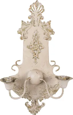 Produktbild von Clayre & Eef Wandleuchte 40x18x70 cm Beige Grün Metall