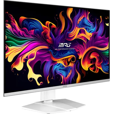 Produktbild von MSI MPG 321URXWDE QD-OLED, 80 cm (31.5"), 3840 x 2160 Pixel, 4K Ultra HD, QD-OLED, 0,03 ms, Weiß