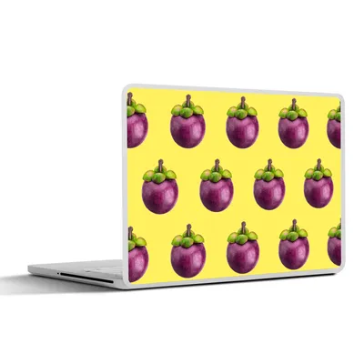 Produktbild von MuchoWow® Laptop Aufkleber Sticker Cover Obst - Lila - Muster 30x22 cm - Laptop-Sticker