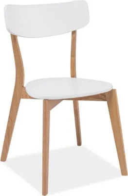 Produktbild von Esszimmerstuhl Küchenstuhl Set Mosso weiß Eiche 6er Set