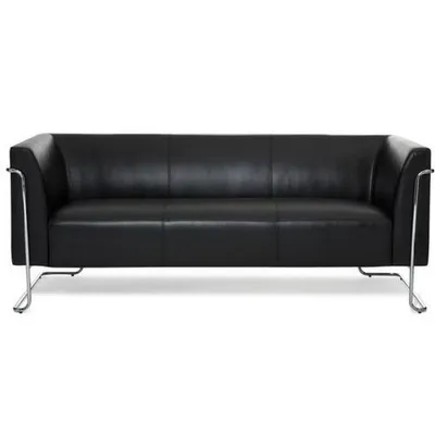Produktbild von Curacao | 3-Sitzer - Lounge Sofa in Schwarz mit Armlehnen
