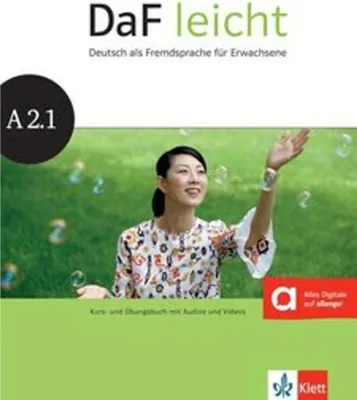 Immagine prodotto di DaF leicht / Kurs- und Übungsbuch + DVD-ROM A2.1