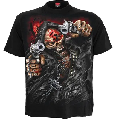 Obrázek produktu pro Five Finger Death Punch Assassin (Back Print) Black M Tričko