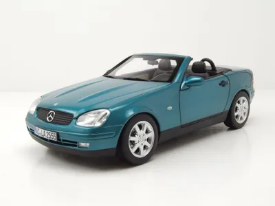 Produktbild von Norev 183021 Mercedes SLK 1996 grün metallic 1:18