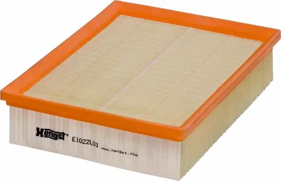 Produktbild von Luftfilter HENGST FILTER E1022L01 für RENAULT LAGUNA III Grandtour (KT0/1) Filtereinsatz