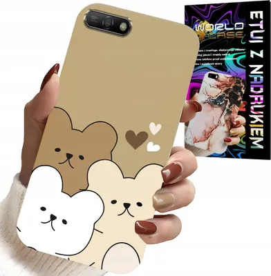 Image de Étui Pour Huawei Y6 2018 - Nounours, Nounours Design Pour Les Plus Petits