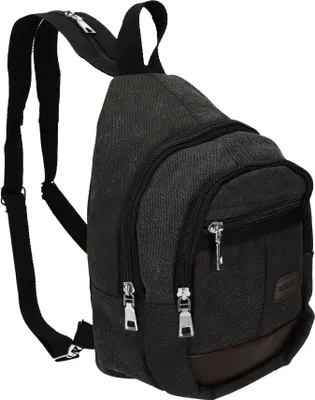 Produktbild von Betz Brusttasche Slingbag Rucksack Bikertasche Schultertasche Farbe: schwarz
