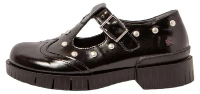 Produktbild von Art Schuhe Damen 1834S NAPPA SHINNY BLACK /OXFORD Farbe Schwarz