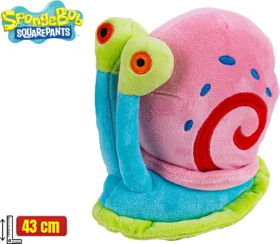 Zdjęcie produktu dla SpongeBob Gary pluszowy 43 cm