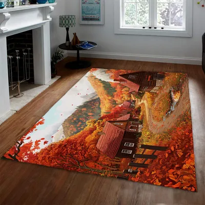 Immagine prodotto di Tappeto lavabile con motivo botanico, 80 x 150 cm