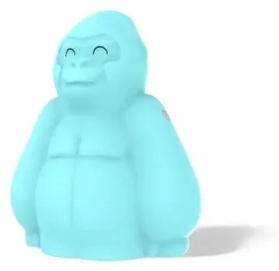 Produktbild von Dhink Nachtlicht Gorilla Max Blau, mit Timer, Dimmer und Tippfunktion