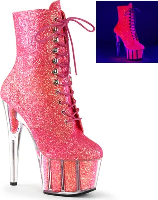 Produktbild von ADORE-1020G Damen Booties von Pleaser, Pink , EU 42, US 12