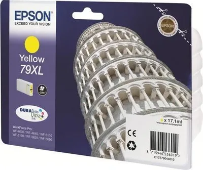 Image de Cartouche d'encre EPSON 79 XL Jaune - DURABrite Ultra Ink - 17.1 ml - Jet d'encre