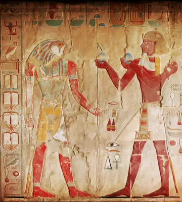 Produktbild von Fototapete - Egypt Painting 225x250cm - Vliestapete