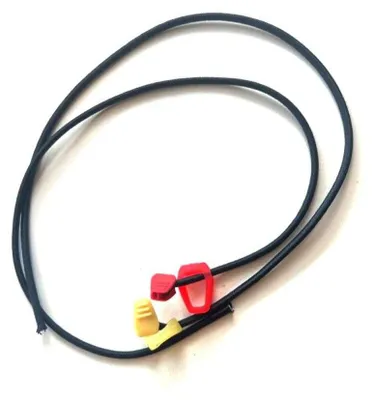 Produktbild von Duotone Paar Gummikordeln (2 Stück) für Click Bar Floaters, rot-gelb, Einheitsgröße