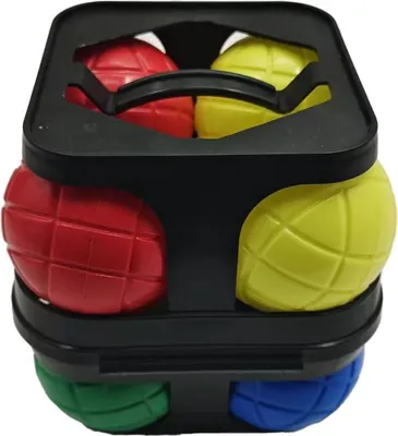 Produktbild von Boccia-Set, 8 Kunststoffkugeln, Zielkugel inklusive