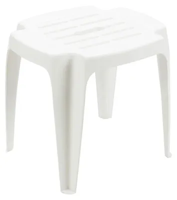 Produktbild von Ipae Progarden Calipso Resin Stool – 42 x 37 x 38 cm – White