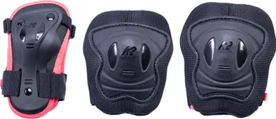 Produktbild von K2 Skates MARLEE PRO PAD SET Schoner-Sets Mädchen  schwarz - orange  Größe: S
