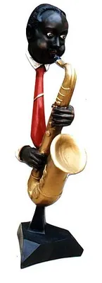 Immagine prodotto di Busto di sassofono, figura, statua, scultura, decorazione. Codice prodotto: 4023