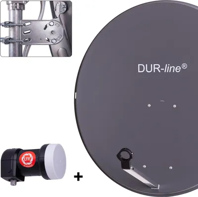 Produktbild von DUR-line MDA 90 A + +Ultra Single LNB 1 TN LNB Set