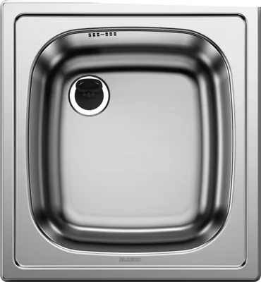 Produktbild von BLANCO TOP EE 4 x 4, Aufsatzwanne, Rechteckig, Edelstahl, Edelstahl, 1 Becken, Stainless steel