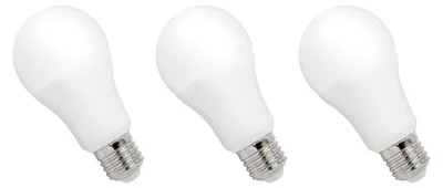 Imagen del producto de Lámpara LED Spectrum E27, modelo A60, 11,5W, 1150 lúmenes, 4000K (blanco neutro), pack de 3 unidades