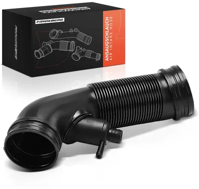 Zdjęcie produktu dla Wąż dolotowy filtra powietrza - komora silnika - silnik 1,6 L - TPE - długość 330 mm - średnica 65/74 mm - OEM 6K0129627N V104819