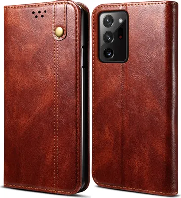 Produktbild von Galaxy S20+ Hülle, LaimTop Leder Flip Brieftasche Schutzhülle für Samsung Galaxy S20 Plus Rot