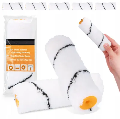 Obrázek produktu pro TRCR Váleček malířský z mikrovlákna 15 cm 5 ks hladký
