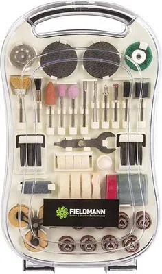 Zdjęcie produktu dla FIELDMANN zestaw przystawek do szlifierek modelarskich 133 sztuki FDMB 90133-R