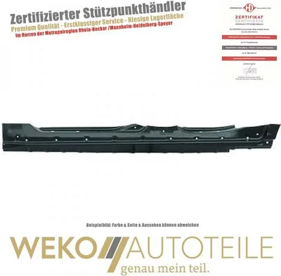 Produktbild von Einstiegblech rechts DIEDERICHS 9144442 für MERCEDES-BENZ