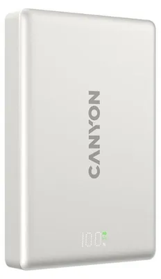 Obrázok produktu pre Canyon Powerbank Onpower 511 Magnet. PD 20W, 10000 mAh, béžová