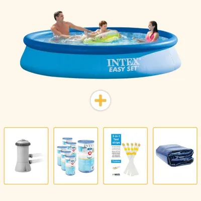 Productafbeelding van Easy Set Zwembad - Rond - 366x76 cm - 5-delig - SCB86