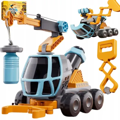 Image de Camion-grue pédagogique 2-en-1 Microscope-Grippeur 3+ DC9165